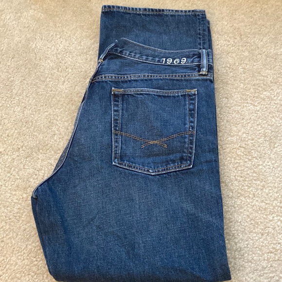 Used Mens Gap Jeans Easy Fit Size 343 